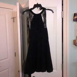 Lulu’s Black Sleeveless Dress